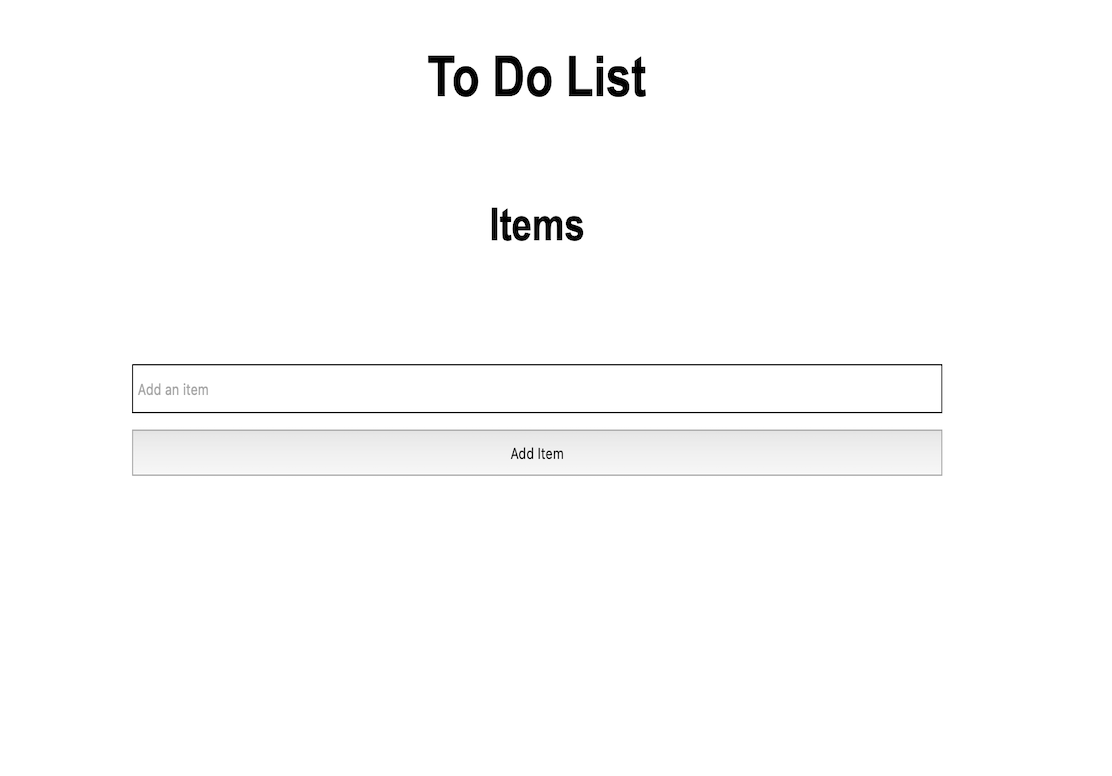 Todo List